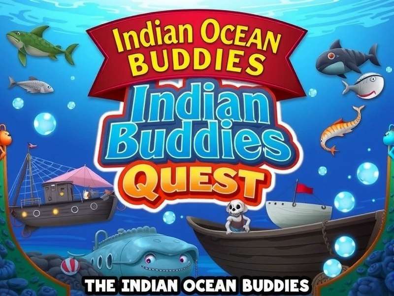 Indian Ocean Buddies Quest Official Game Cover Indian Ocean Buddies Quest Game Cover